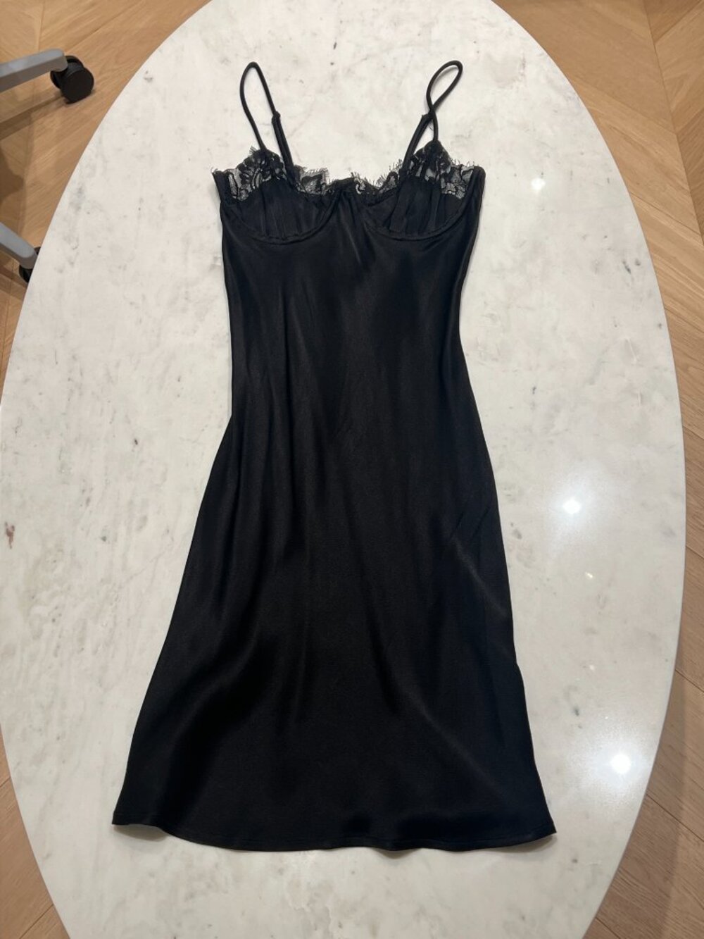 Bardot Lace Mini Slip Dress